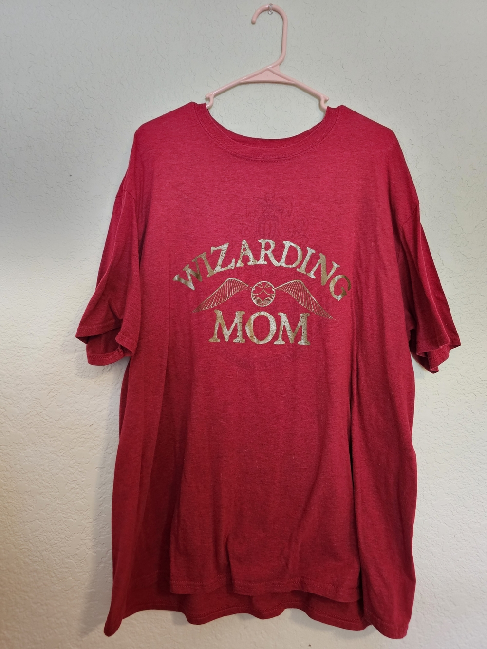 Harry Potter Wizarding Mom Graphic Tee - Red